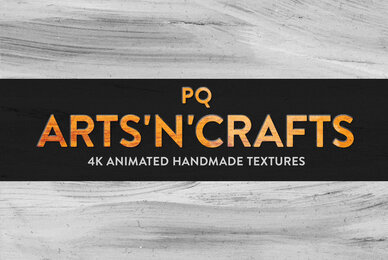 PQ Arts039 n039 Crafts Loops   4K Animated Textures