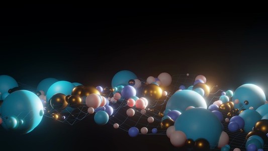 Abstract Animated Sphere Loop