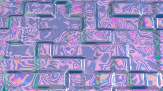 3D abstract liquid animation