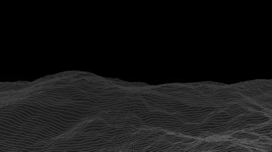 Wireframe Waves 09