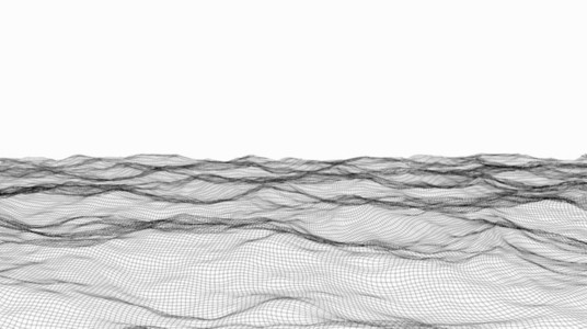 Wireframe Waves 10