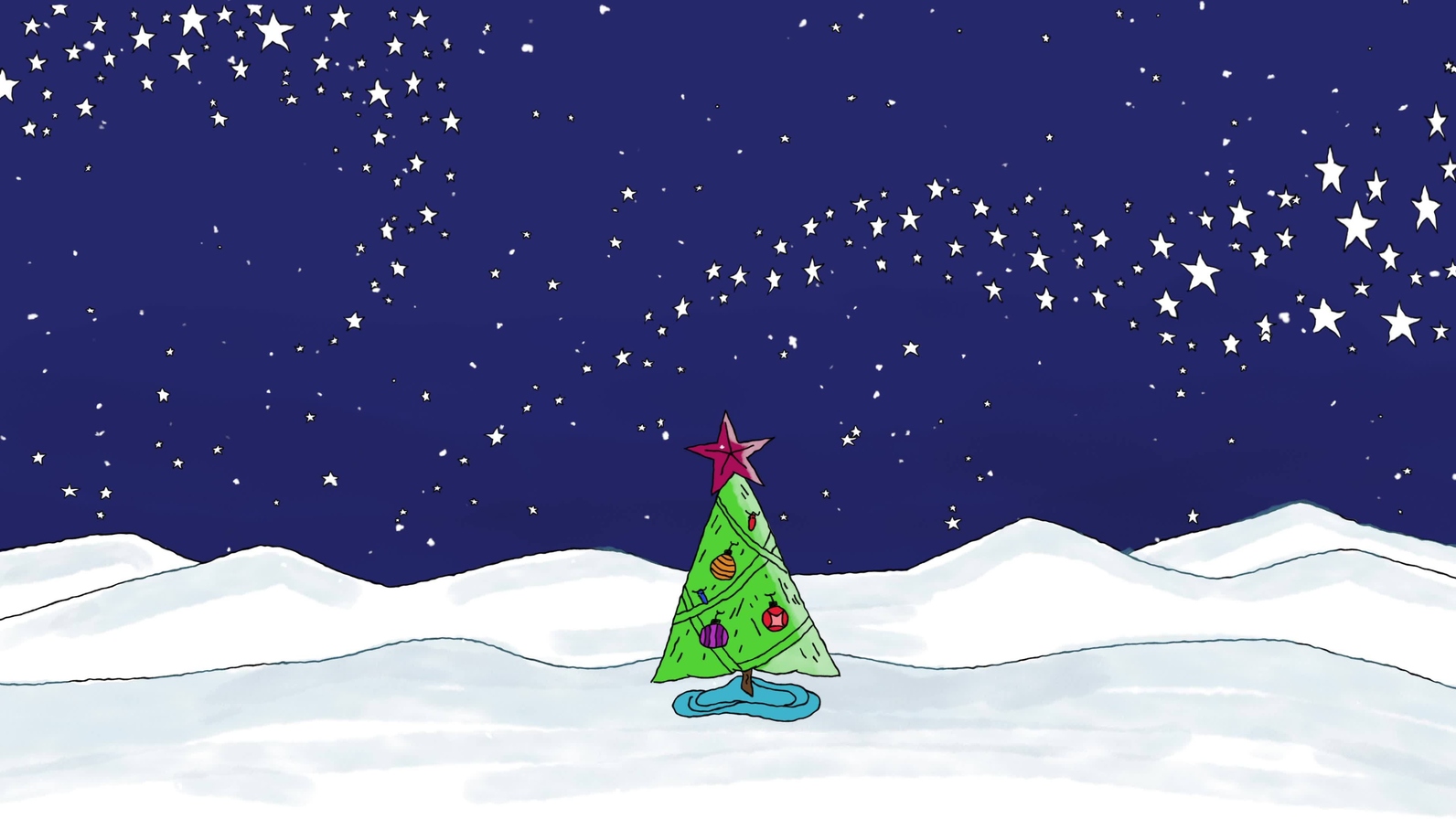 Christmas is coming stars
