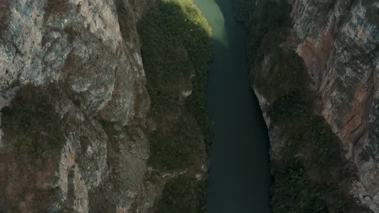 Sumidero Canyon Aerial 2