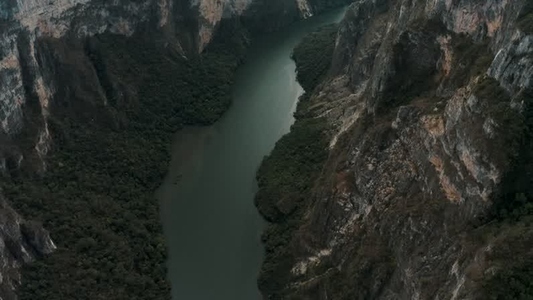 Sumidero Canyon Aerial 3
