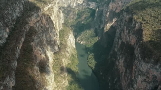 Sumidero Canyon Aerial 4