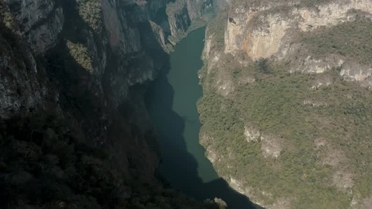 Sumidero Canyon Aerial 8