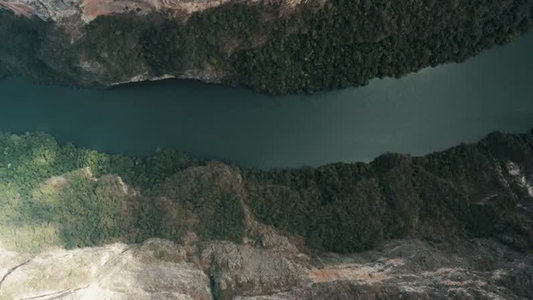 Sumidero Canyon Aerial 5