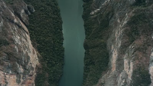 Sumidero Canyon Aerial 6