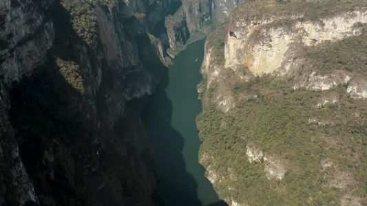 Sumidero Canyon Aerial 9