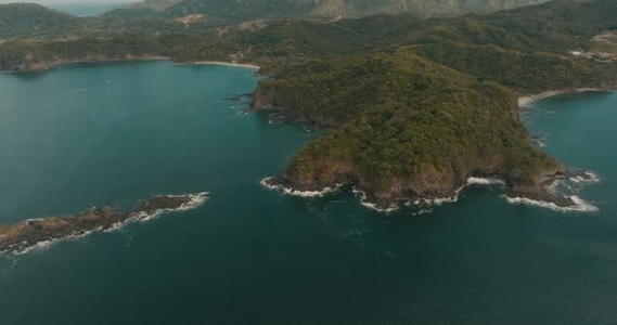 Beach view in Costa Rica