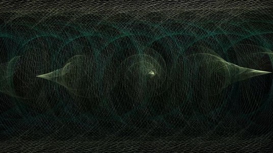 Abstract Organic Wireframe 03