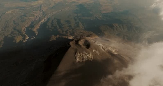 Fuego Volcano Aerials 8