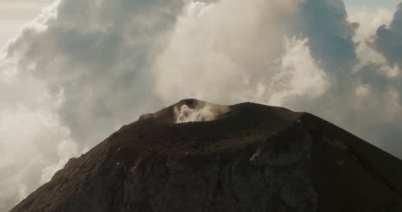 Fuego Volcano Aerials 4
