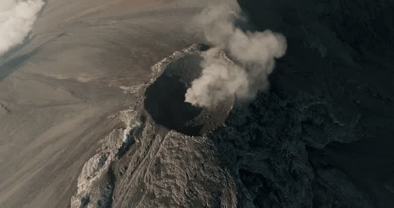 Fuego Volcano Aerials 22