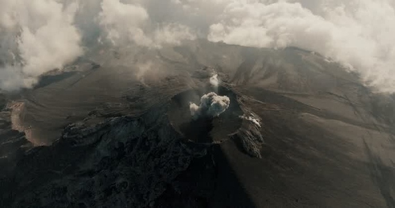 Fuego Volcano Aerials 23