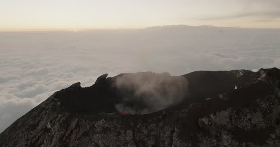 Fuego Volcano Aerials 38