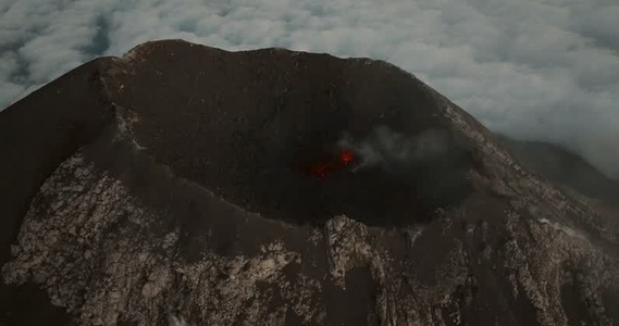 Fuego Volcano Aerials 39