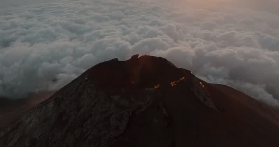 Fuego Volcano Aerials 36