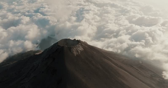 Fuego Volcano Aerials 29