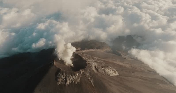 Fuego Volcano Aerials 28