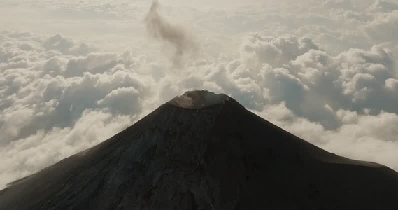 Fuego Volcano Aerials 30