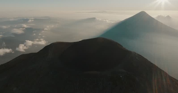 Fuego Volcano Aerials 34