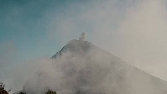 Fuego Volcano Eruption 2