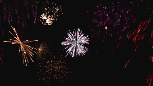 Fireworks VJ loops 1