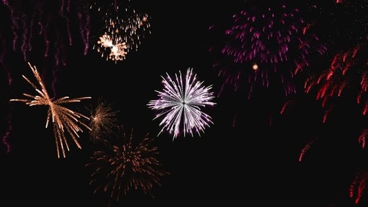 Fireworks VJ loops 4