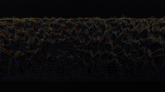 Abstract Linear Wireframe 10