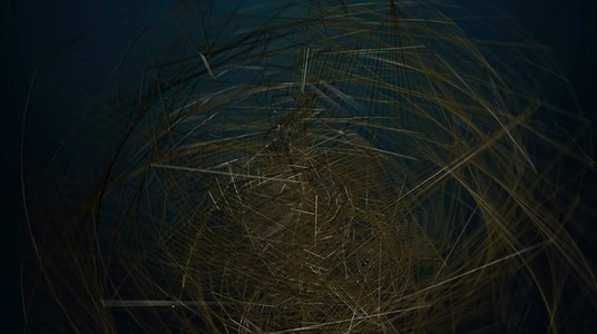 Abstract Organic Wireframe 09