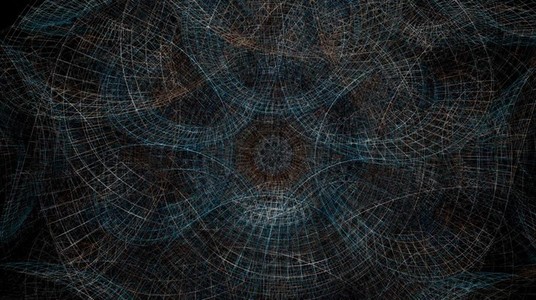 Abstract Organic Wireframe 12