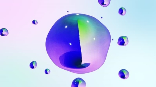 Transparent 3D Bubble 9