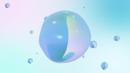 Transparent 3D Bubble 1