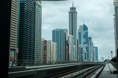 Dubai Metro Timelapse