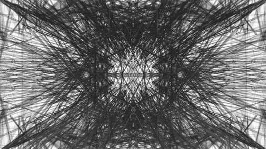 Abstract Linear Wireframe 14