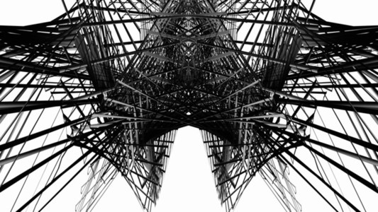 Abstract Linear Wireframe 17