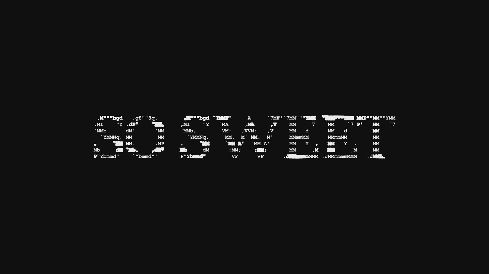 Sweets Ascii So Sweet Ascii Animation Loop On Black Background (6533) Video ...