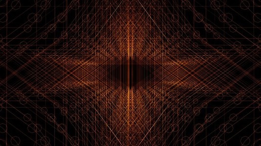 Abstract Linear Wireframe 19