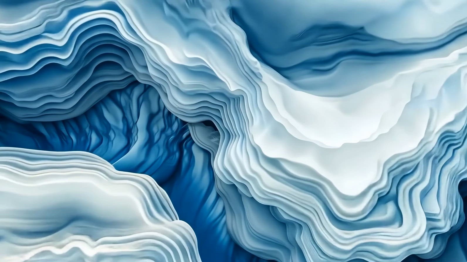 An abstract Blue Lace Agate texture background representation.