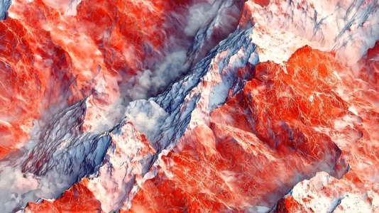 An abstract representation of mountainous terrain An abstract representation of mountainous terrain