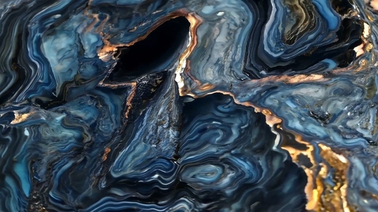 A close up view of a beautifully patterned stone surface