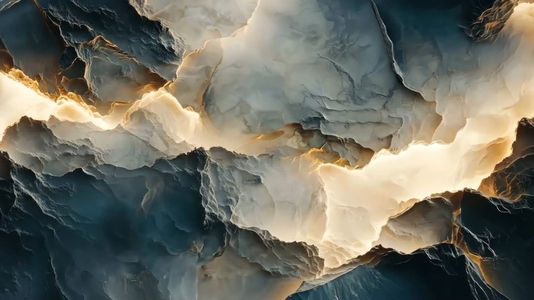 An abstract digital artwork featuring a textured surface