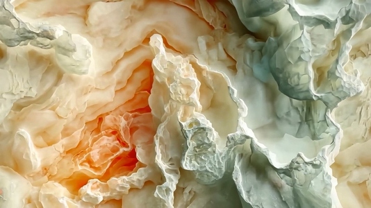 A close up view of abstract  textured layers