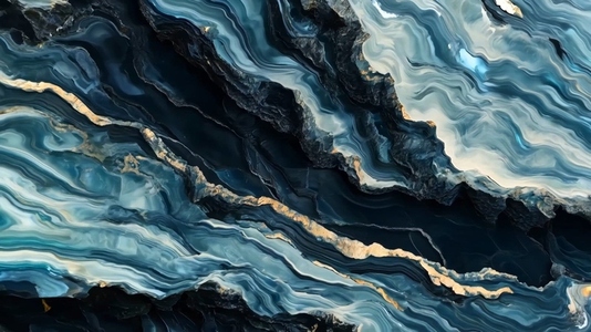 An abstract close up of a textured surface featuring swirling