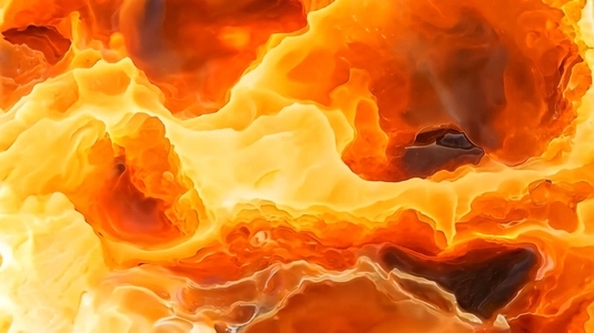 An abstract close up of a colorful agate stone