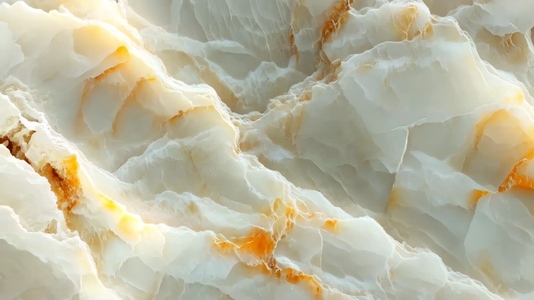 Close up view of a textured stone surface with layers