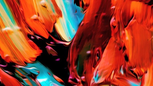 Abstract Paint Movement 05