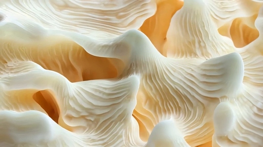 Close up of a textured  abstract Tridacna surface resembling