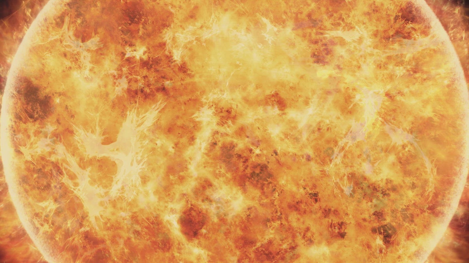 Sun Surface Detail Close-up